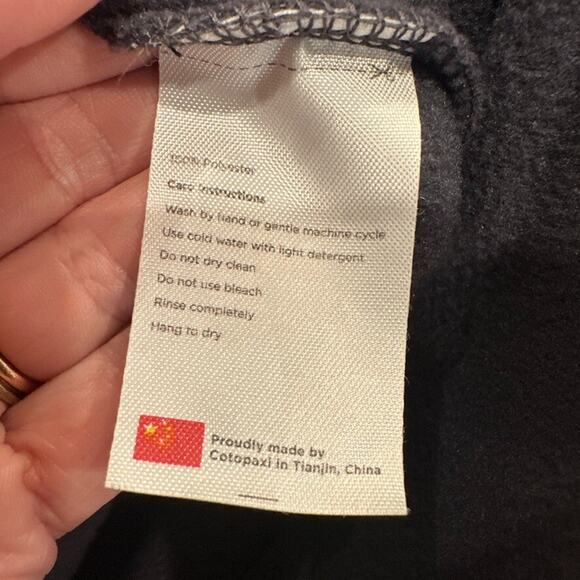 Cotopaxi Sabado Crew‎ Snap Fleece Pullover Sweater Mens XXL 2XL Blue Outdoor - Picture 7 of 10